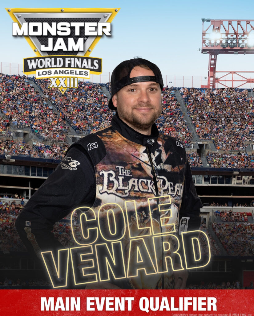 Cole Venard qualifies for Monster Jam World Finals XXIII